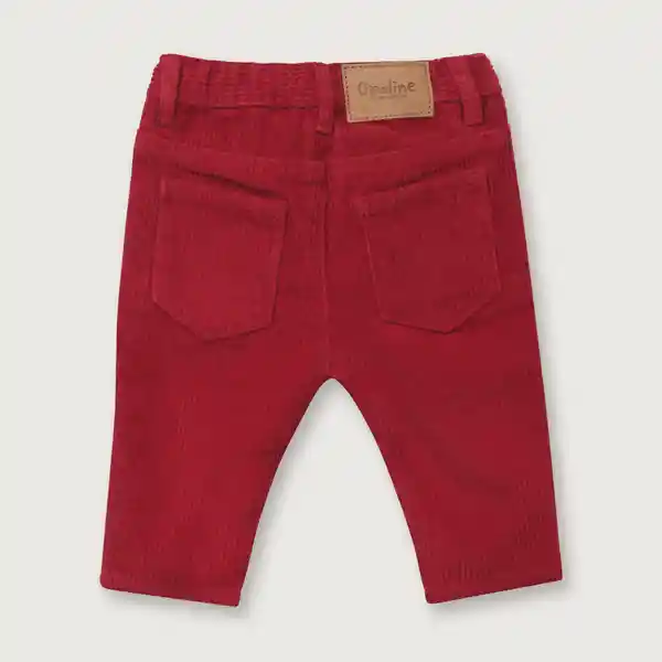 Pantalón de Niño Magia Rojo Talla 12 M Opaline