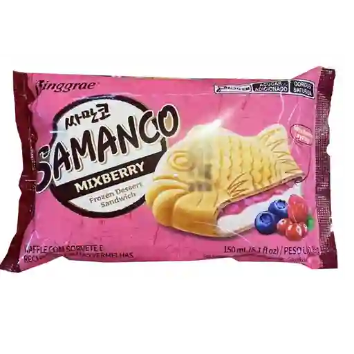 Helado pescado mixberry