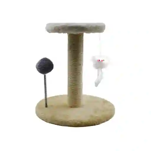 Urban Pet Rasgador Gato Sisal Vertical Beige 26 16 28 cm