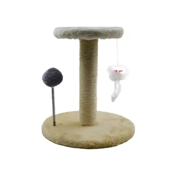 Urban Pet Rasgador Gato Sisal Vertical Beige 26 16 28 cm