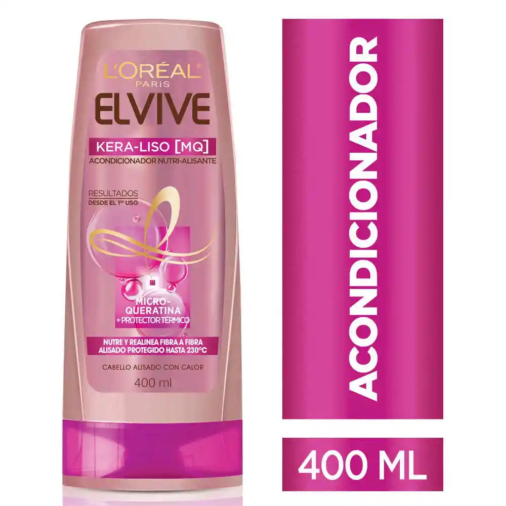 Loreal Paris-Elvive Acondicionador Elvive Keraliso 230°