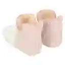 Pantufla Bota Cintas Beige 39/40