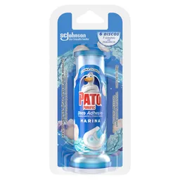 Pato Discos Adhesivos para Inodoro Marina Repuesto