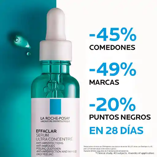 La Roche Serum Ultra Concentrado Para Piel Grasa Y/O Tendencia Acneicaposay Effacalr Serum Ultra Concentrado X 50Ml