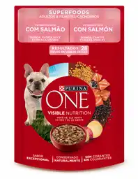 One Purinaadulto Y Cachorro Salmon 85G