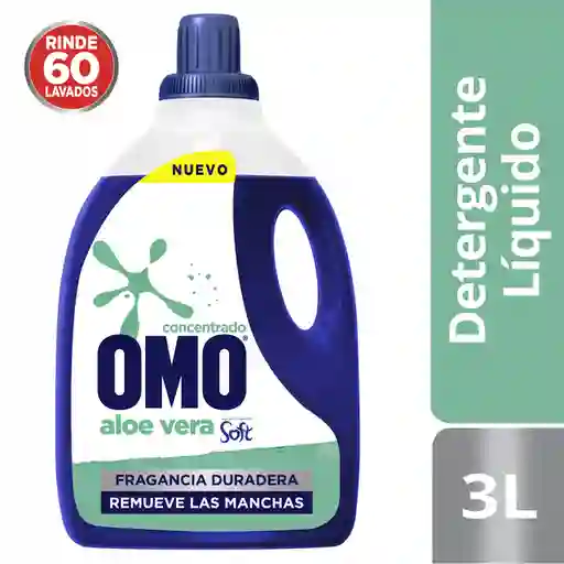 Omo Detergente Líquido con Toque de Aloe Vera