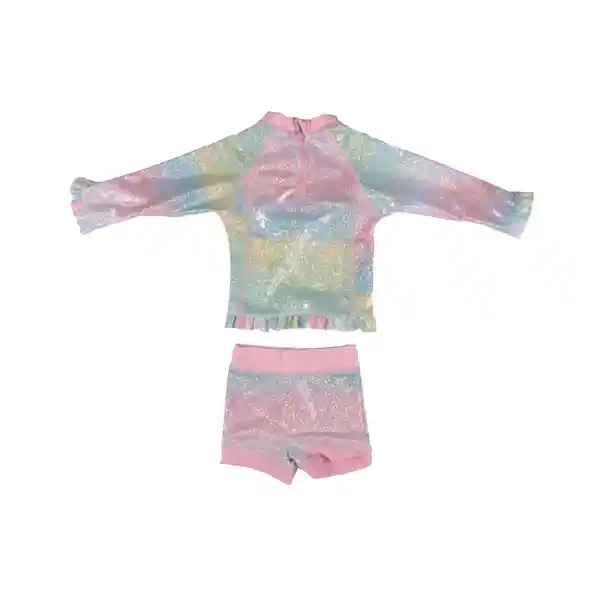 Traje de baño Bebe Niña Rosado Pillin 12 M