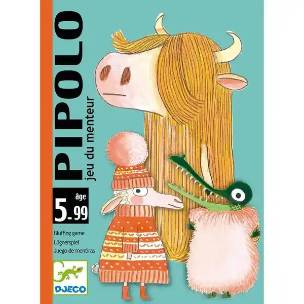 Djeco Juego de Cartas Pipolo