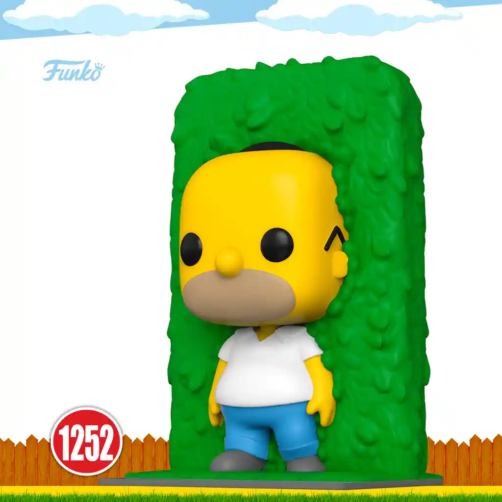 Funko Pop! Figura de Colección Animation Simpsons Homer Hedges