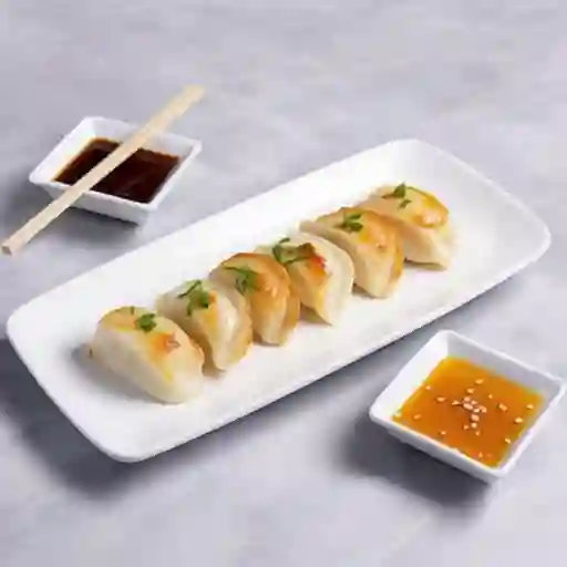 Gyozas de pollo