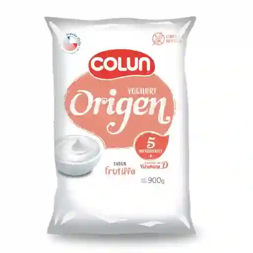 Colun Yogurt Origen Frutilla