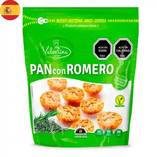 Pan Tostado Valentina Romero Jumbo Impo