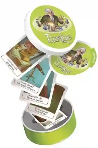 Asmodee Juego de Mesa Timeline Ecopack Inventos - TIMEECO01ES