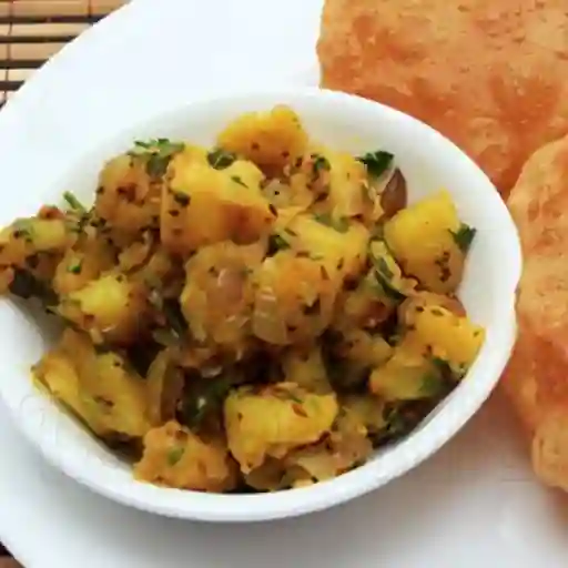 Puri Bhaji (4 Piece)