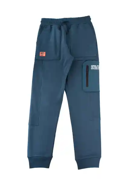 Pantalón Junior Sport Cosmic 350 Niño Petróleo 12 Años Ficcus