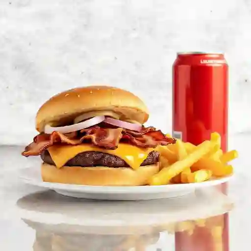 Hamburgesa queso cheddar