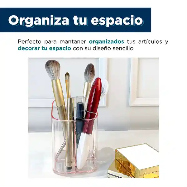 Organizador de Plástico Multiuso Rojo Miniso