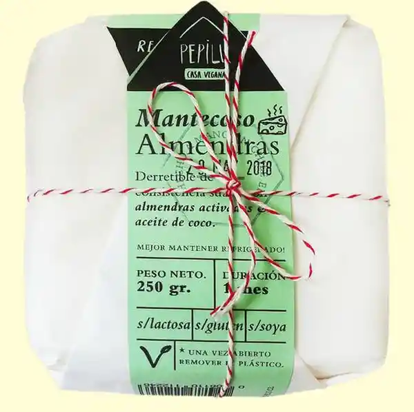 Pepilu Queso Vegano Mantecoso de Almendras