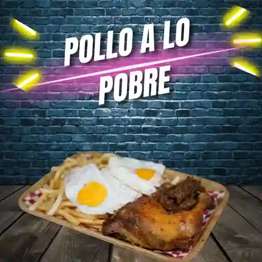 Pollo a lo pobre