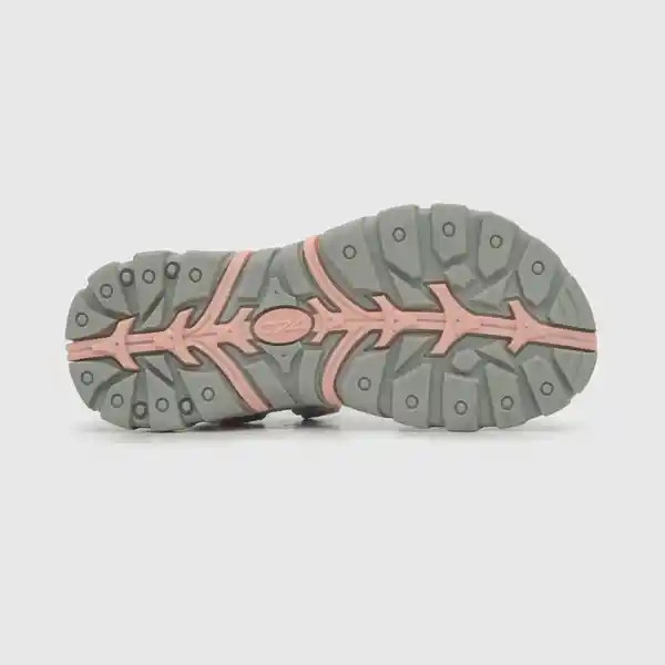 Sandalias Outdoor Doble Ajuste Niña Gris/Azul Talla 35 Colloky