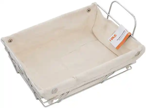 Haus Recipiente Panera Cromada