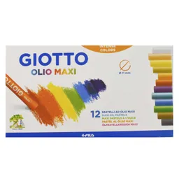 Giotto Pastel Al Oleo 12 Colores