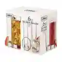 Set Vasos Altos Super Sham