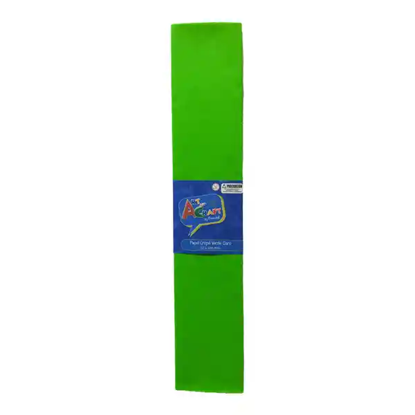 Art & Craf Papel Crepe Verde Claro 422189