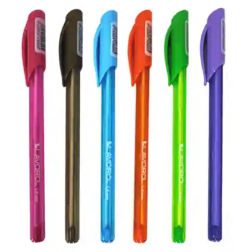 Lavoro Lápiz Tinta Semi Gel Colores Surtidos 1.0 mm