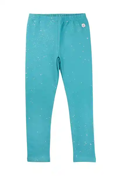 Leggins Kids Cosmic 307 Niña Menta Talla 6 Años Ficcus