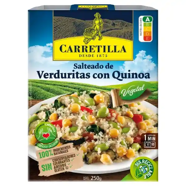 Carretilla Salteado Verdura/Quinoa