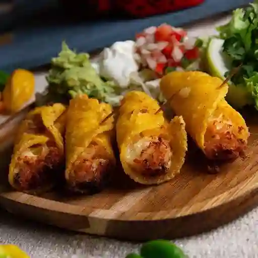 Flautas de Pollo X5