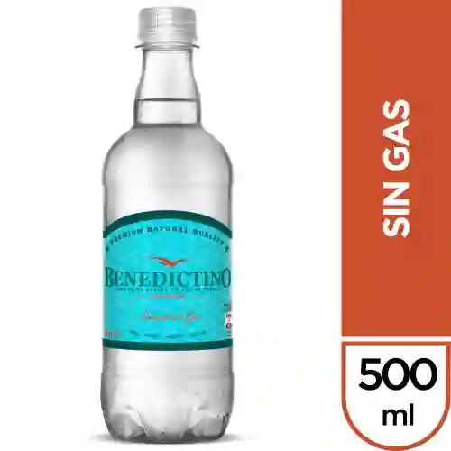 Agua Benedictino Sin Gas 500Ml.