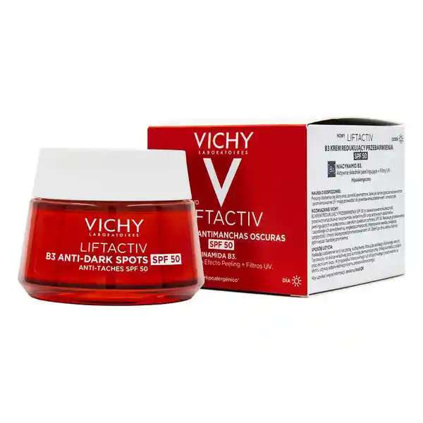 Vichy Crema B3 Antimanchas Oscuras Spf50