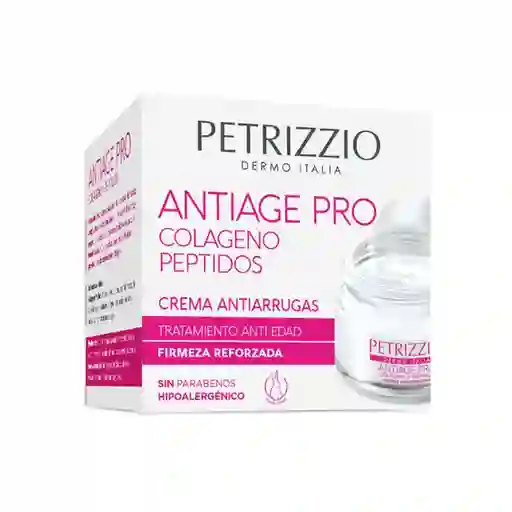 Petrizzio Crema Rostro Antiage Pro Colágeno + Péptidos Día