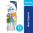 Aromatizante Glade Autosport Brisa Tropical Repuesto 7 mL