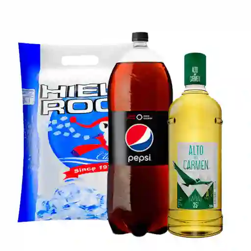 Combo Alto Del Carmen 35 & Pepsi Zero