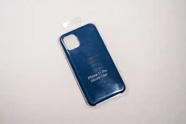 Case Silicone iPhone 11 Pro Azul