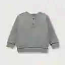 Sweater Esencial de Niño Gris Melange Talla 2A Opaline