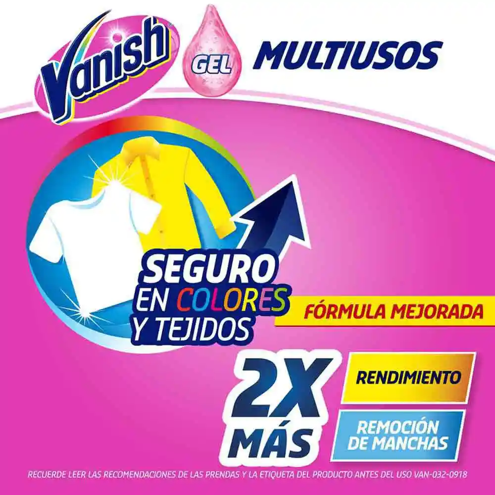 Vanish Liquido Rosa