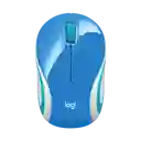 Logitech Mouse Wireless Mini Refresh Azul M187