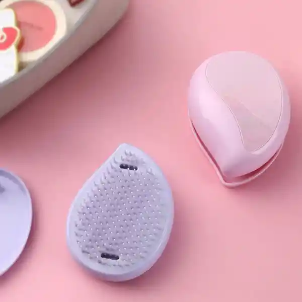 Cepillo Desenredante Con Clip Colorido Miniso