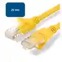 Ugreen Cable de Red UTP Cat 5e Amarillo 20 m NW103