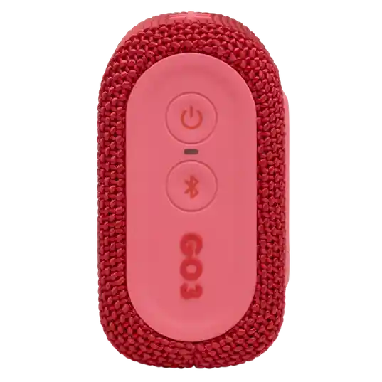 Parlante Jbl Portable Go3 Sin Micrófono 4.2w Rojo