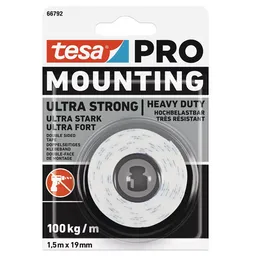 Tesa Cinta Doble Contacto Ultra Fuerte Pro 19 mm x 1.5 m