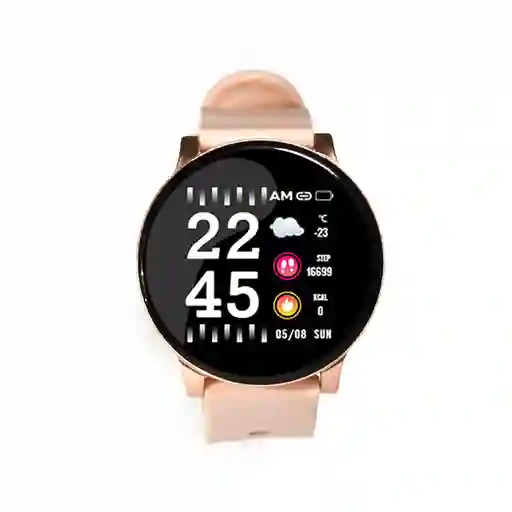 Lhotse Smartwatch Dorado Rosado Claro SW88