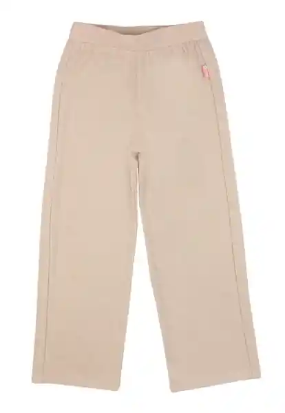 Pantalón Junior Palazzo Tejido Arctic 380 Beige 8 Años Ficcus