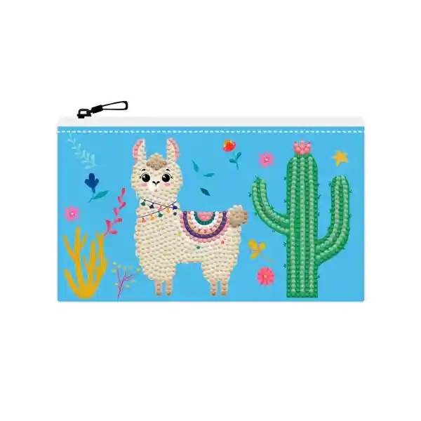 Estuche Llama Party 14x21,5 Cm Diamond Dotz 1 Estuche