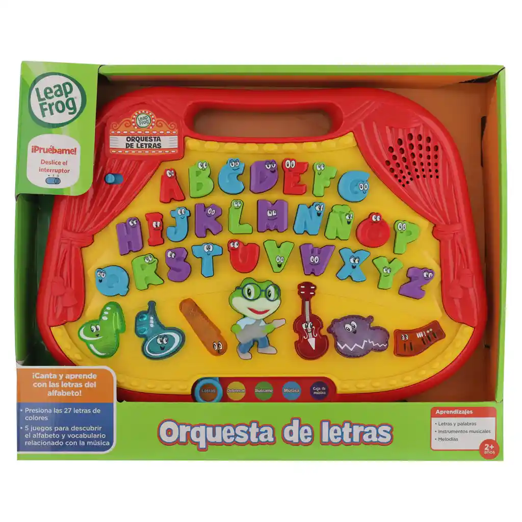 Leap Frog Juguete Orquesta de Letras 05541703339