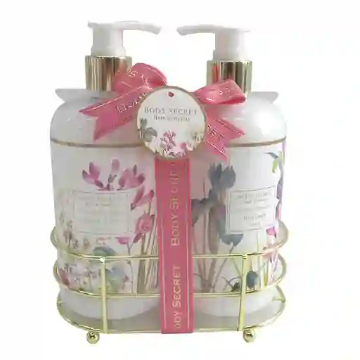 Body Secret Set Bath Dúo Fresh Rose NAV25